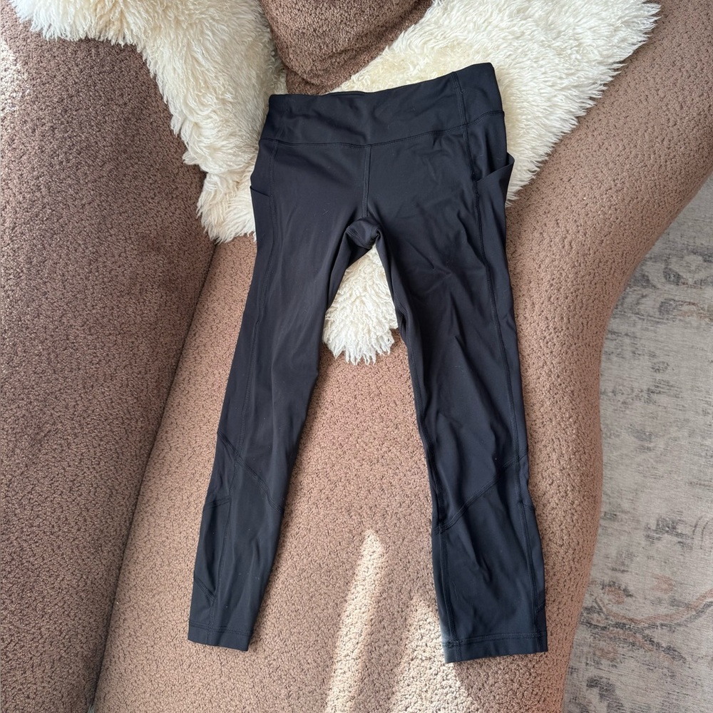 Lululemon Wunder Train High Rise Tights with Pockets